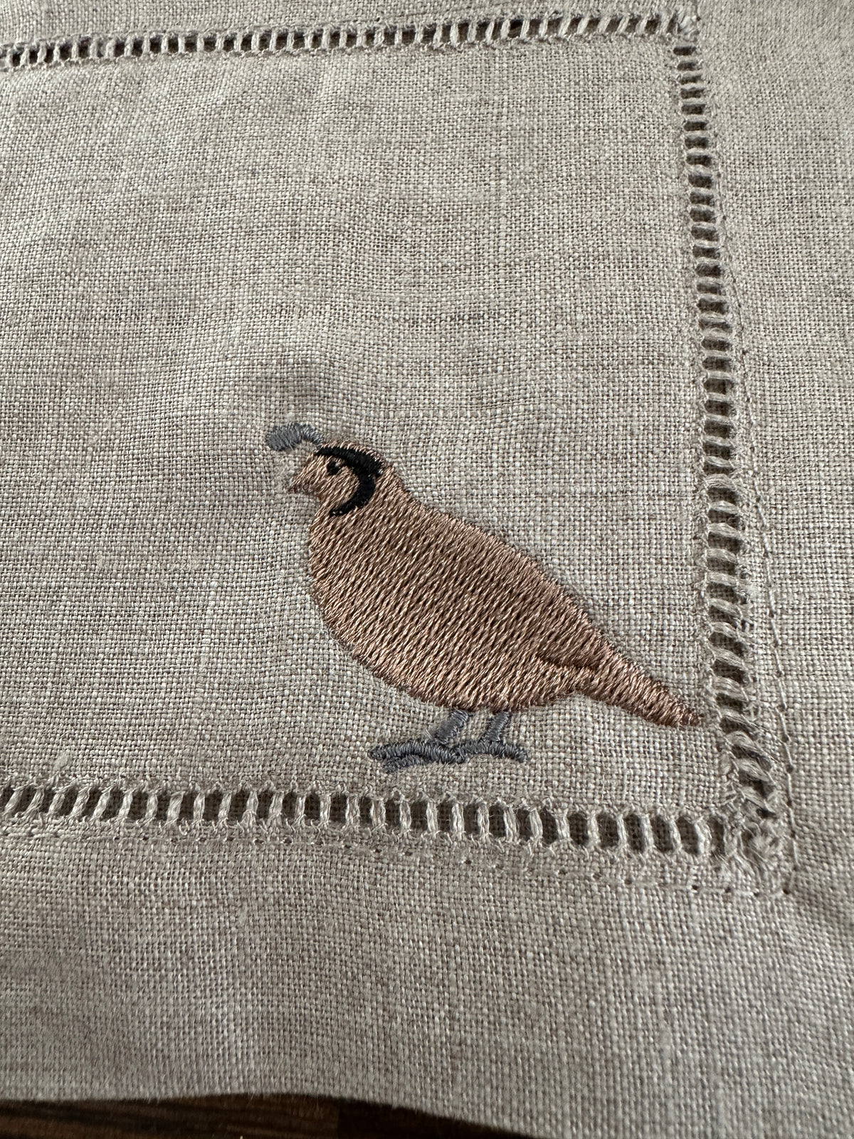 California Quail Cocktail Napkin sets